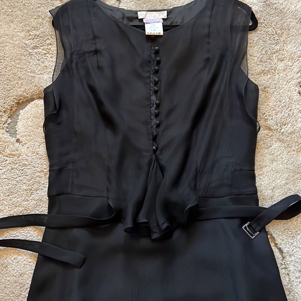 Chloe Black Silk Dress - Size 38 - Picture 9 of 16